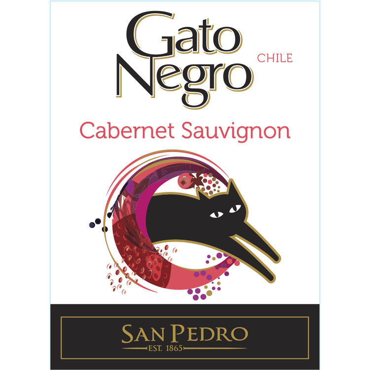 Gato Negro Cabernet Sauvignon Central Valley - 750ML - Front Label