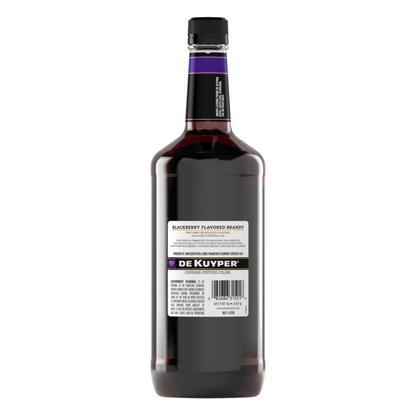 Dekuyper Blackberry Flavored Brandy 60 - 1.0L - Back