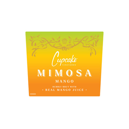 Cupcake Vineyards Mango Mimosa Wine Based Cocktail - 750ML - Front Label