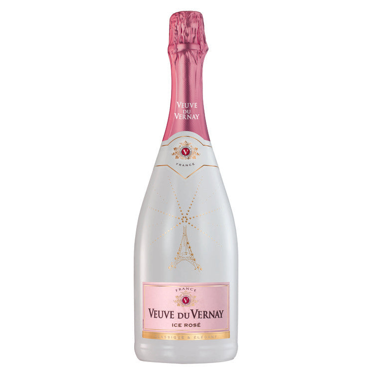 Veuve Du Vernay Demi Sec Rose Ice France - 750ML - Front