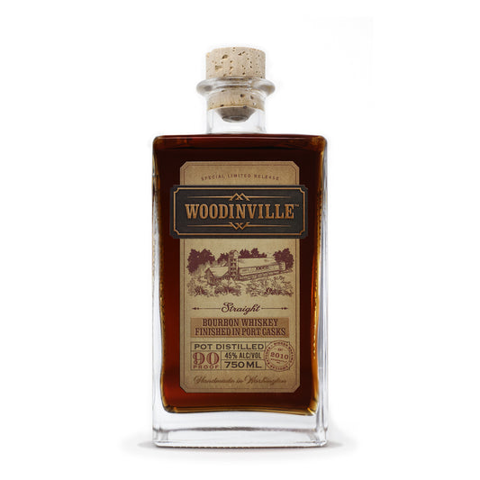 Woodinville Whiskey Co. Straight Bourbon Finished In Port Casks Specia - 750ML