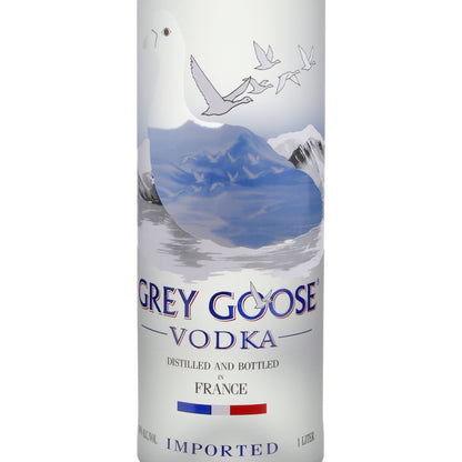 Grey Goose Vodka 80 - 1.0L - Front Label