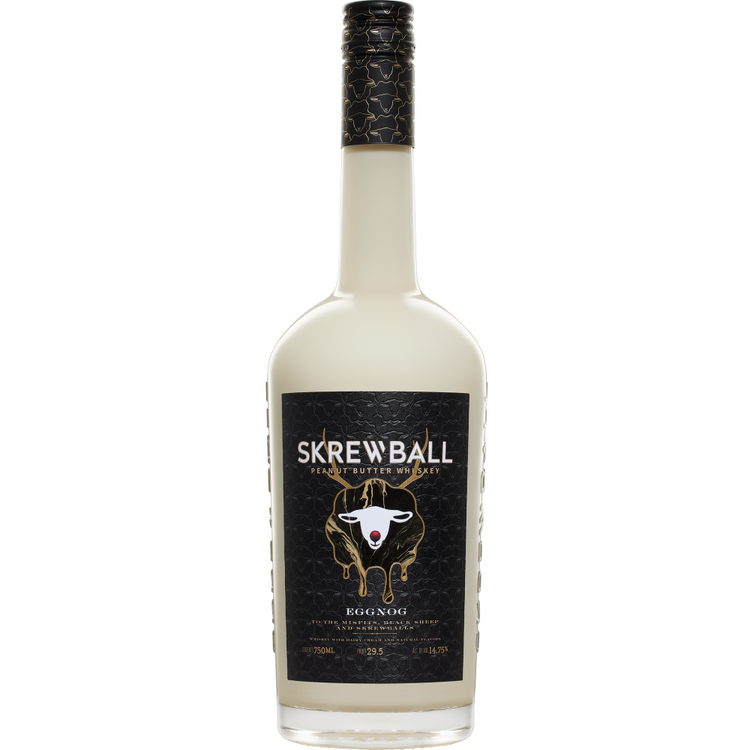 Skrewball Eggnog Whiskey Liqueur 29.5 - 750ML - Front