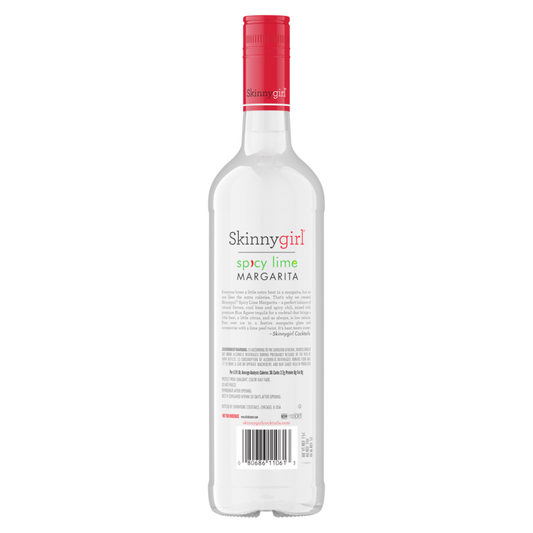 Skinnygirl Spicy Lime Margarita 19.9 - 750ML - Back