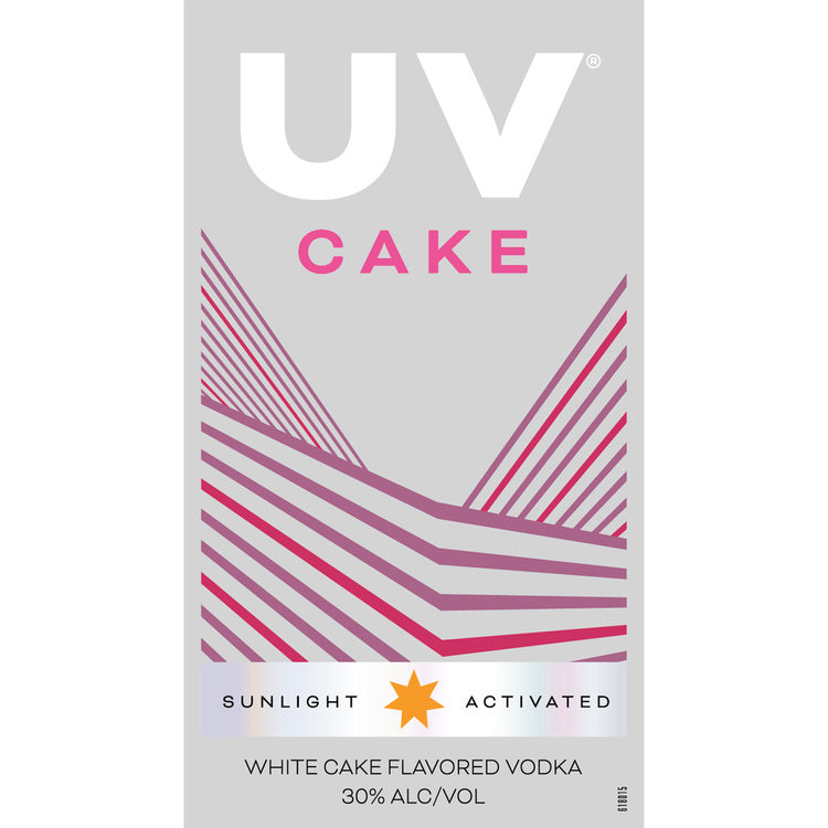 Uv Cake Flavored Vodka 60 - 750ML - Front Label