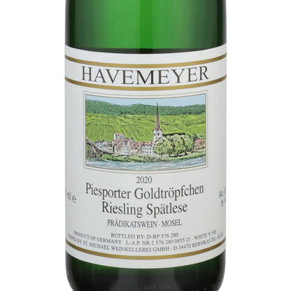 Havemeyer Riesling Spatlese Piesporter Goldtropfchen - 750ML - Front Label