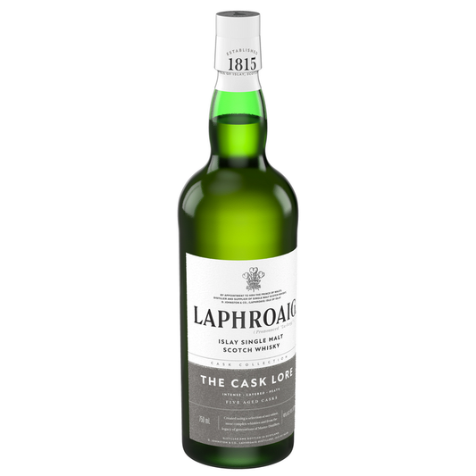 Laphroaig Single Malt Scotch Cask Collection The Cask Lore 96 - 750ML - Front Label