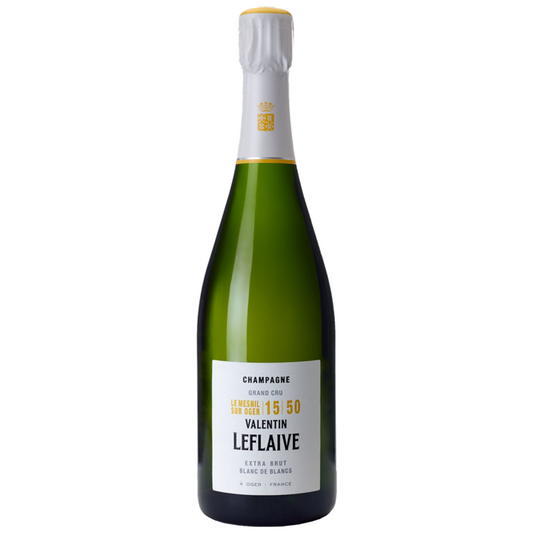 Valentin Leflaive Champagne Le Mesnil Sur Oger Extra Brut Blanc De Bla - 750ML - Front