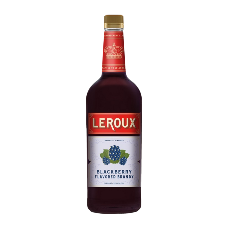 Leroux Blackberry Brandy Liqueur 70 - 1.0L - Front