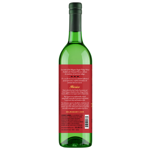 Del Maguey Mezcal Wild Fruit Iberico Santa Catarina Minas 98 - 750ML - Back