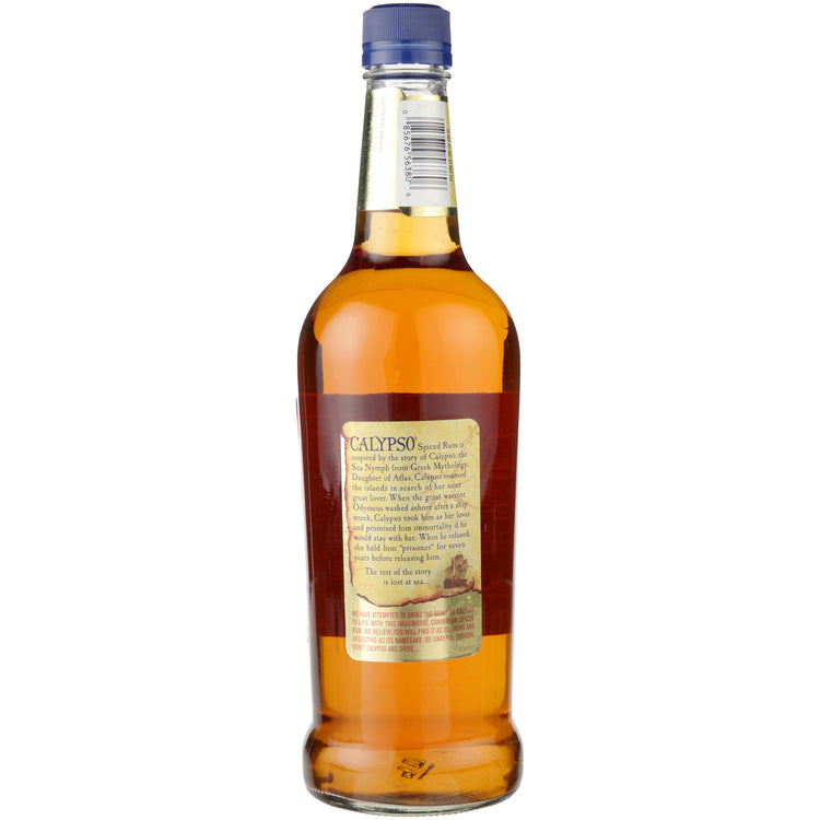 Calypso Spiced Rum 70 - 750ML - Back