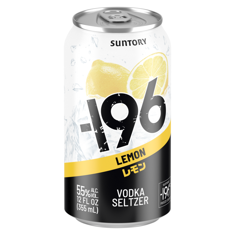 -196 Lemon Vodka Seltzer Cocktail 11 - 355ML (Case) - Front Label