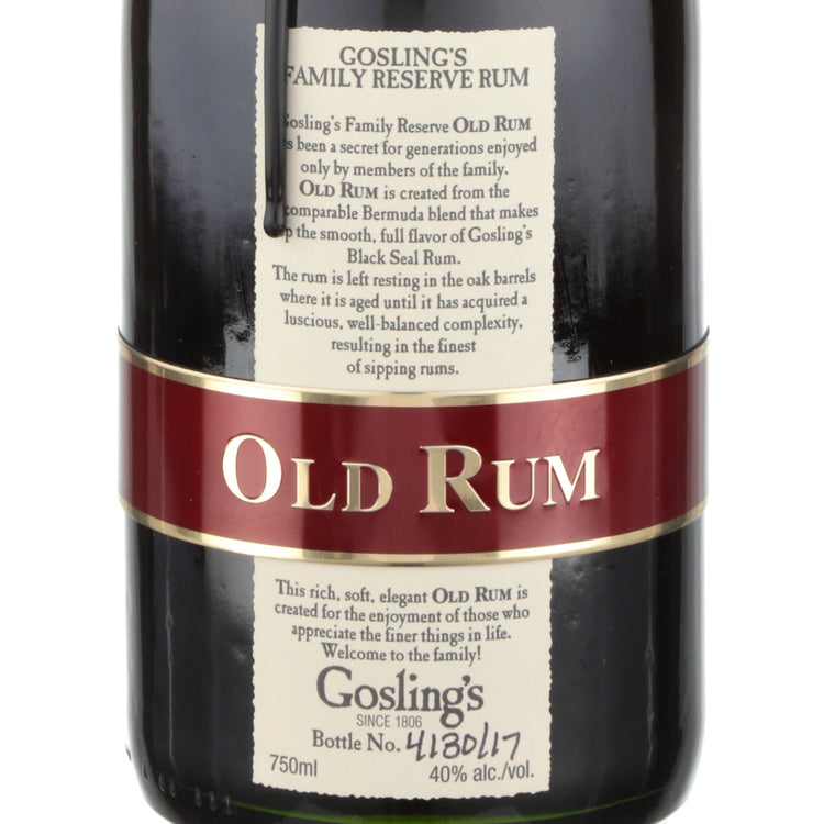Goslings Old Rum Family Reserve 80 - 750ML