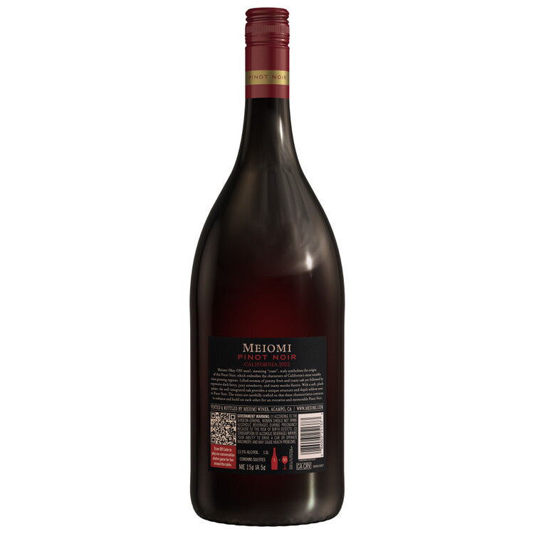 Meiomi Pinot Noir Limited Release California - 1.5L - Back
