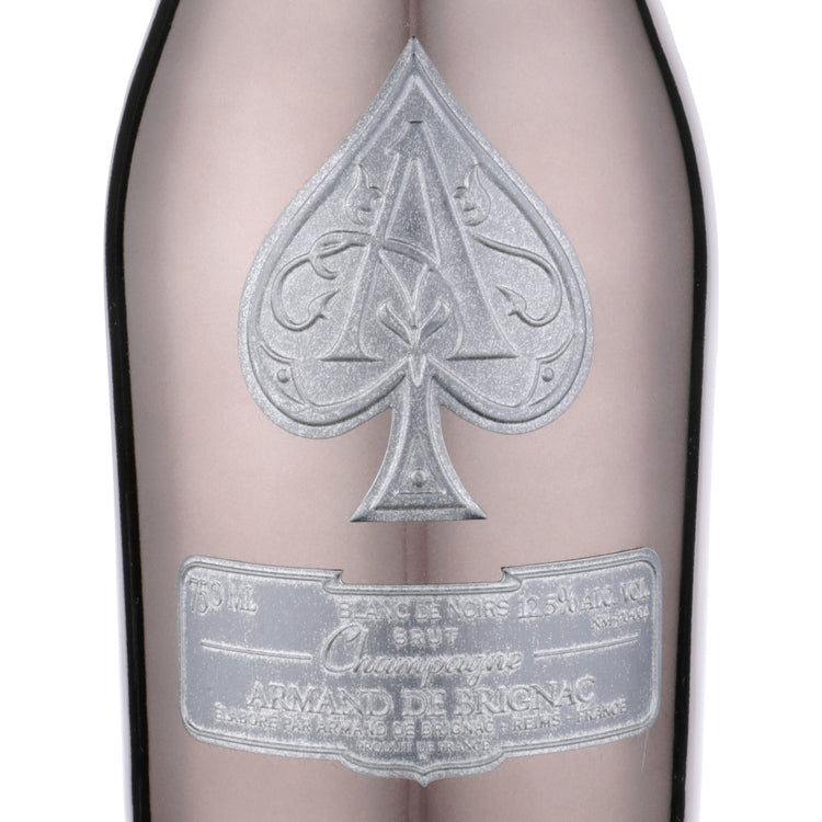 Armand De Brignac Champagne Brut Blanc De Noirs W/ Wooden Gift Box - 750ML - Front Label