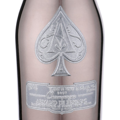 Armand De Brignac Champagne Brut Blanc De Noirs W/ Wooden Gift Box - 750ML - Front Label