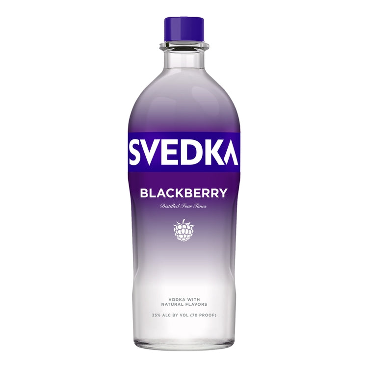 Svedka Blackberry Flavored Vodka 70 - 1.75L - Front