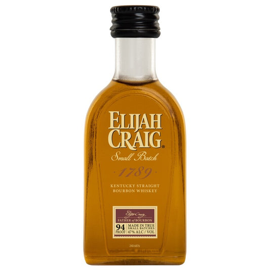Elijah Craig Straight Bourbon Small Batch 94 - 50ML - Front