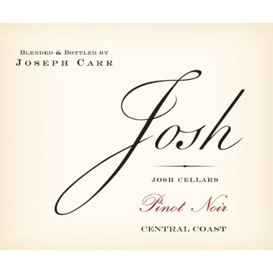Josh Cellars Pinot Noir Central Coast - 375ML - Front Label