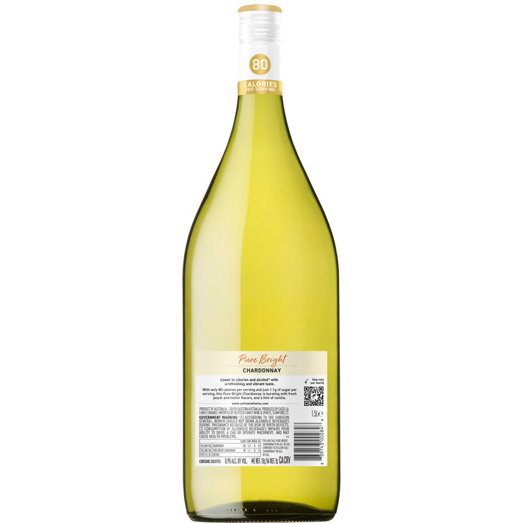 Yellow Tail Chardonnay Pure Bright South Australia - 1.5L - Back