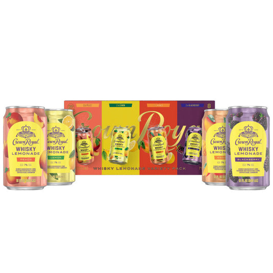 Crown Royal Cocktail 14 Combo 2 Each Blackberry Lemonade, Mango Lemona - 355ML