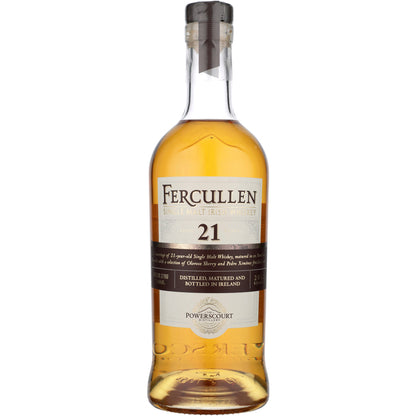 Fercullen Single Malt Irish Whiskey 21 Yr 92 - 750ML - Front