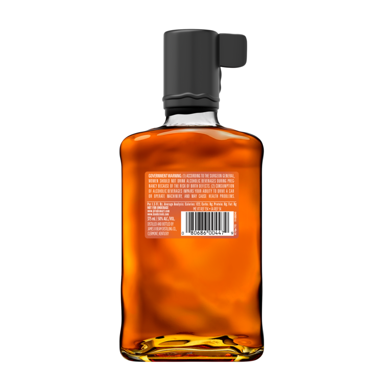 Knob Creek Straight Rye Whiskey Small Batch 7 Yr 100 - 375ML - Back