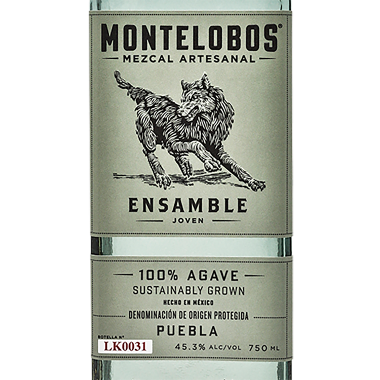 Montelobos Mezcal Artesanal Joven Ensamble 90.6 - 750ML - Front Label