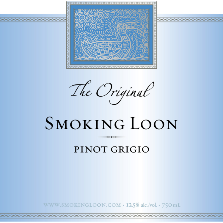 Smoking Loon Pinot Grigio California - 750ML - Front Label
