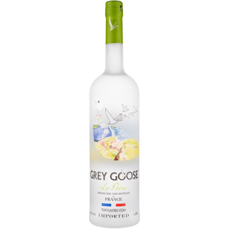 Grey Goose Pear Flavored Vodka Grey Goose La Poire 80 - 1.0L - Front