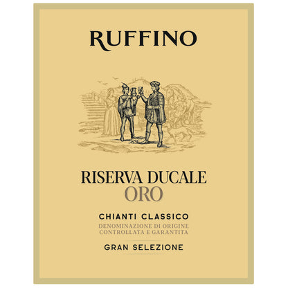 Ruffino Chianti Classico Gran Selezione Riserva Ducale Oro 2020 Wood B - 750ML