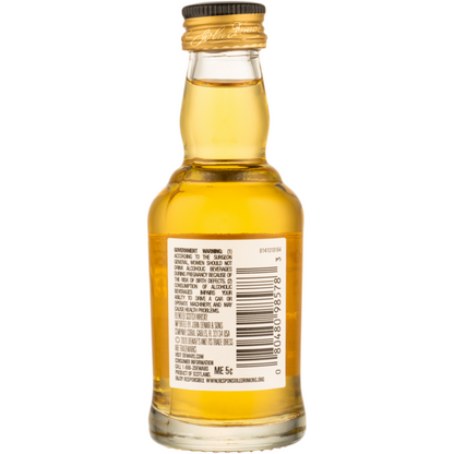 Dewar's Blended Scotch Special Reserve Blend 15 Yr 80 - 50ML - Back