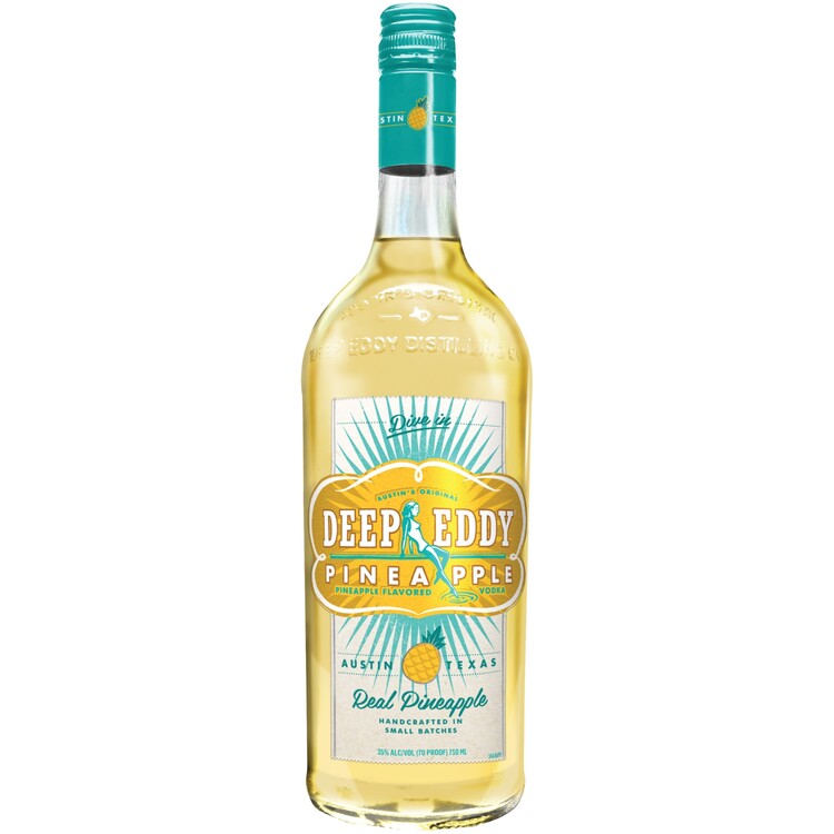Deep Eddy Pineapple Flavored Vodka 70 - 750ML - Front