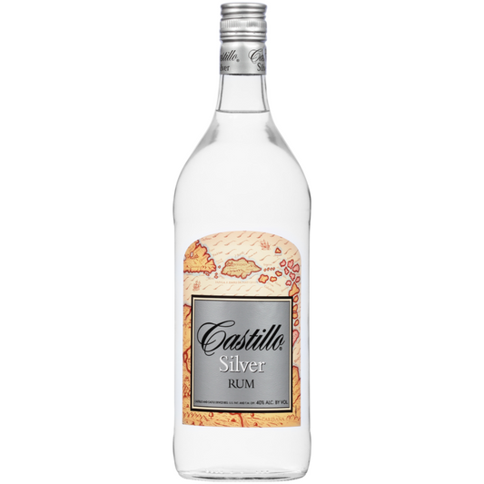 Castillo Silver Rum 80 - 1.0L - Front