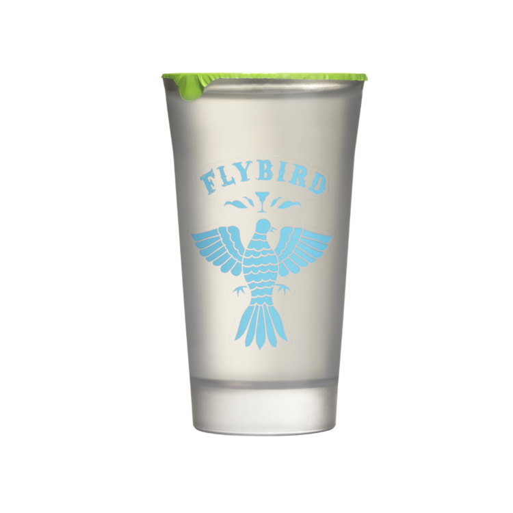 Flybird Lime & Roasted Jalapeno Fiesta Shots Wine Based Cocktail - 62.5M - Front Label