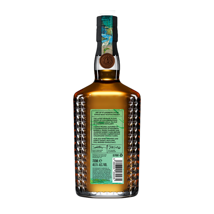 Eden Mill Single Malt Scotch Art Of St. Andrews 2023 93 - 700ML