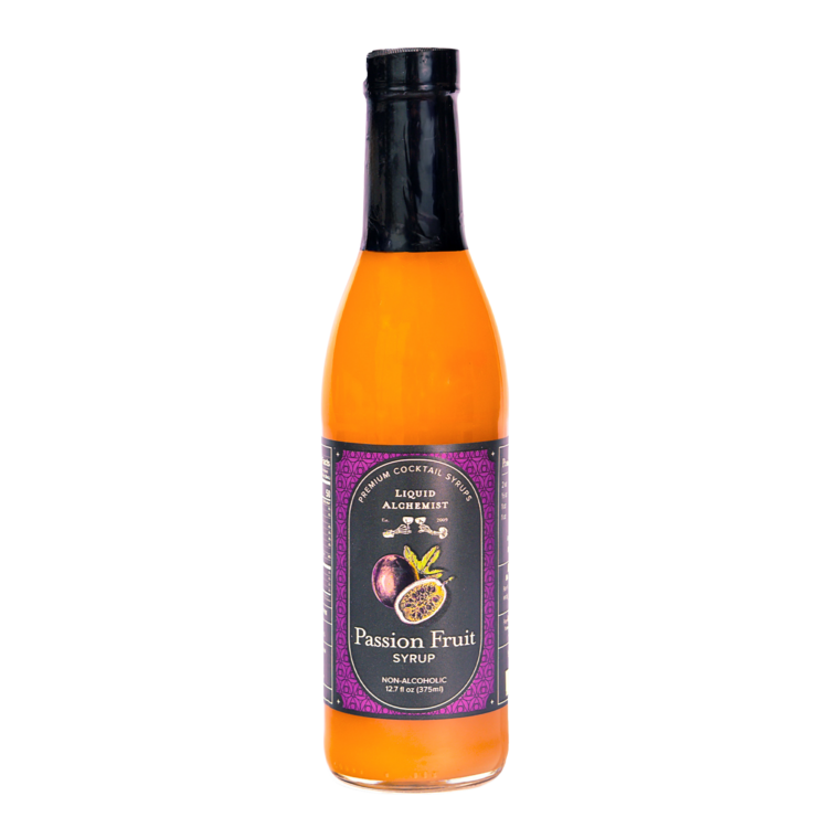 Liquid Alchemist Passion Fruit Syrup - 375ML - Front