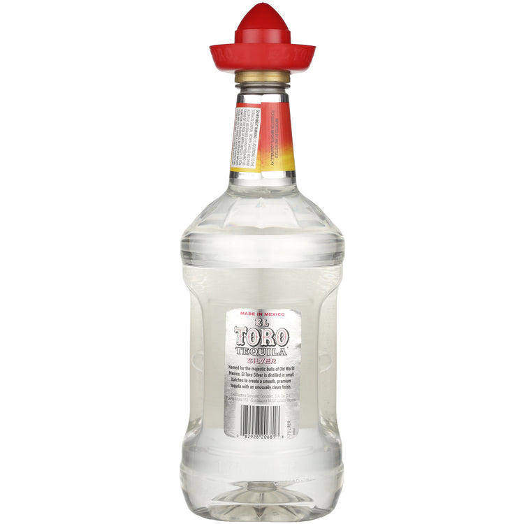 El Toro Tequila White 80 - 1.75L - Back