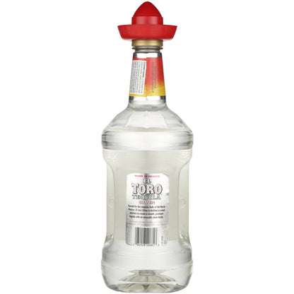 El Toro Tequila White 80 - 1.75L - Back