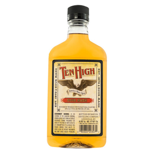 Ten High Straight Bourbon 80 - 375ML - Front