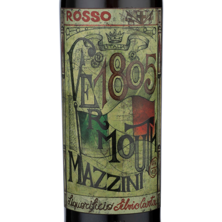 Mazzini Vermouth Rosso - 750ML - Front Label