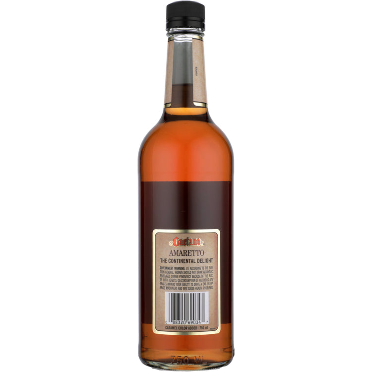 Gaetano Amaretto 42 - 750ML - Back