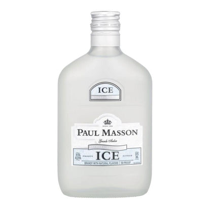 Paul Masson Citrus Flavored Brandy Grande Amber Ice 59 - 375ML - Front