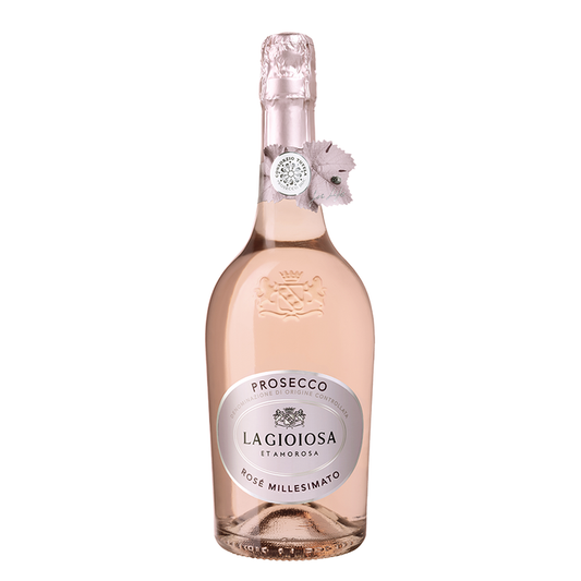 La Gioiosa Prosecco Brut Rose Millesimato - 750ML - Front