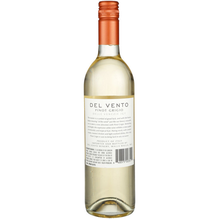 Del Vento Pinot Grigio Delle Venezie - 750ML - Back
