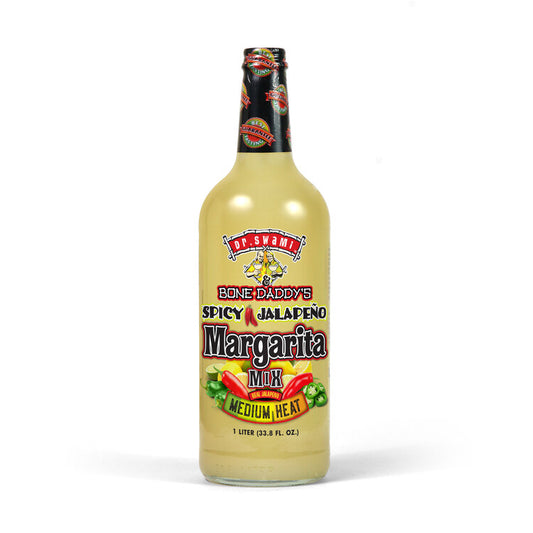 Dr. Swami & Bone Daddy's Spicy Jalapeno Margarita Mix - 1.0L - Front