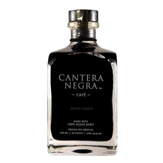 Cantera Negra Coffee Liqueur Cafe 40 - 750ML - Front