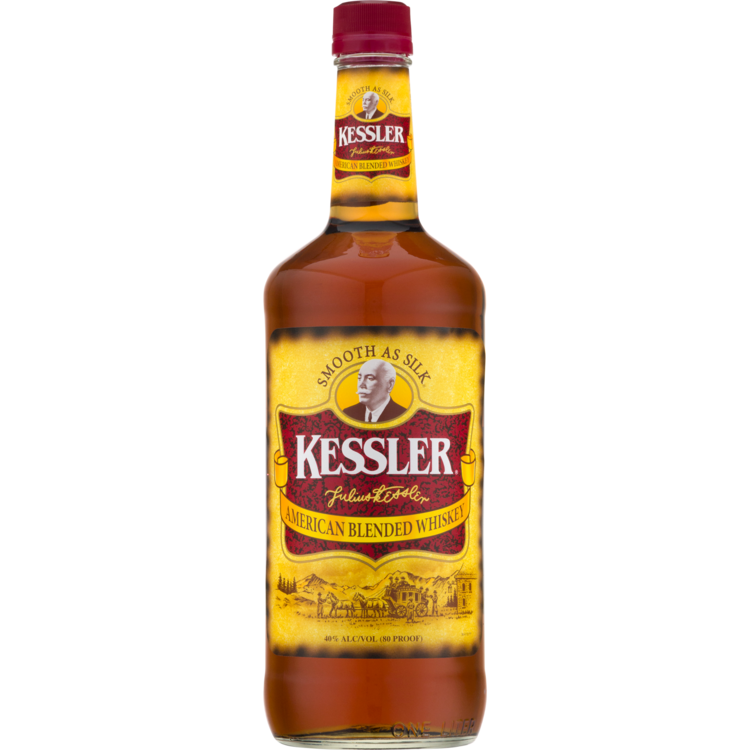 Kessler Blended American Whiskey 80 - 1.0L - Front