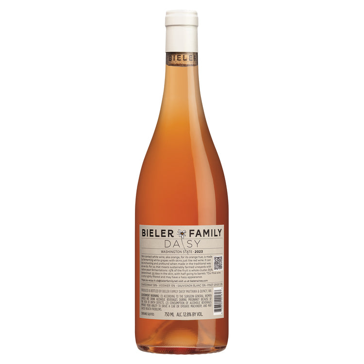 Daisy Hazy Orange Wine Washington - 750ML - Back
