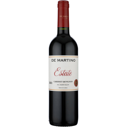 De Martino Cabernet Sauvignon Estate Maipo Valley 2021 - 750ML